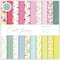 Craft Consortium Bright Blooms Double-Sided Paper Pad, 6" x 6"